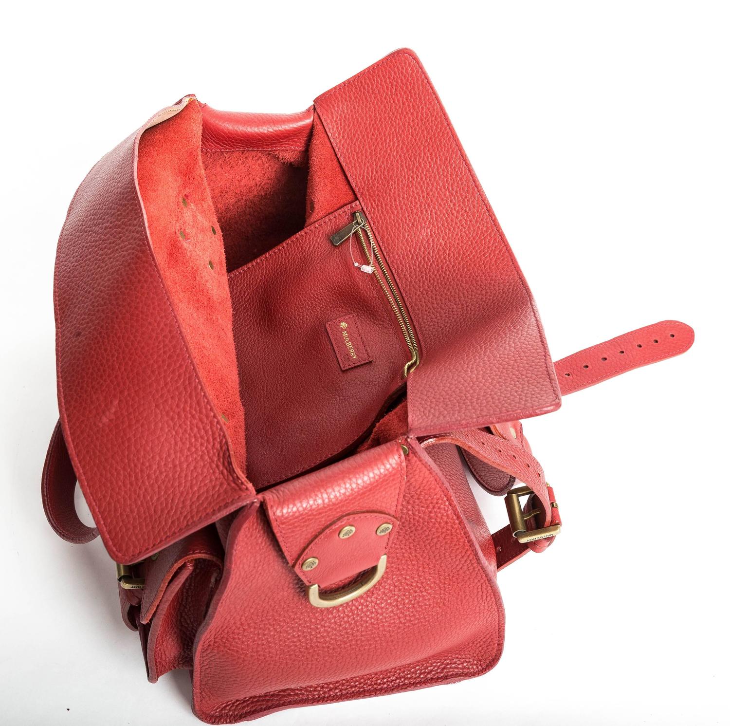 Mulberry Red Leather Roxanne For At 1stdibs