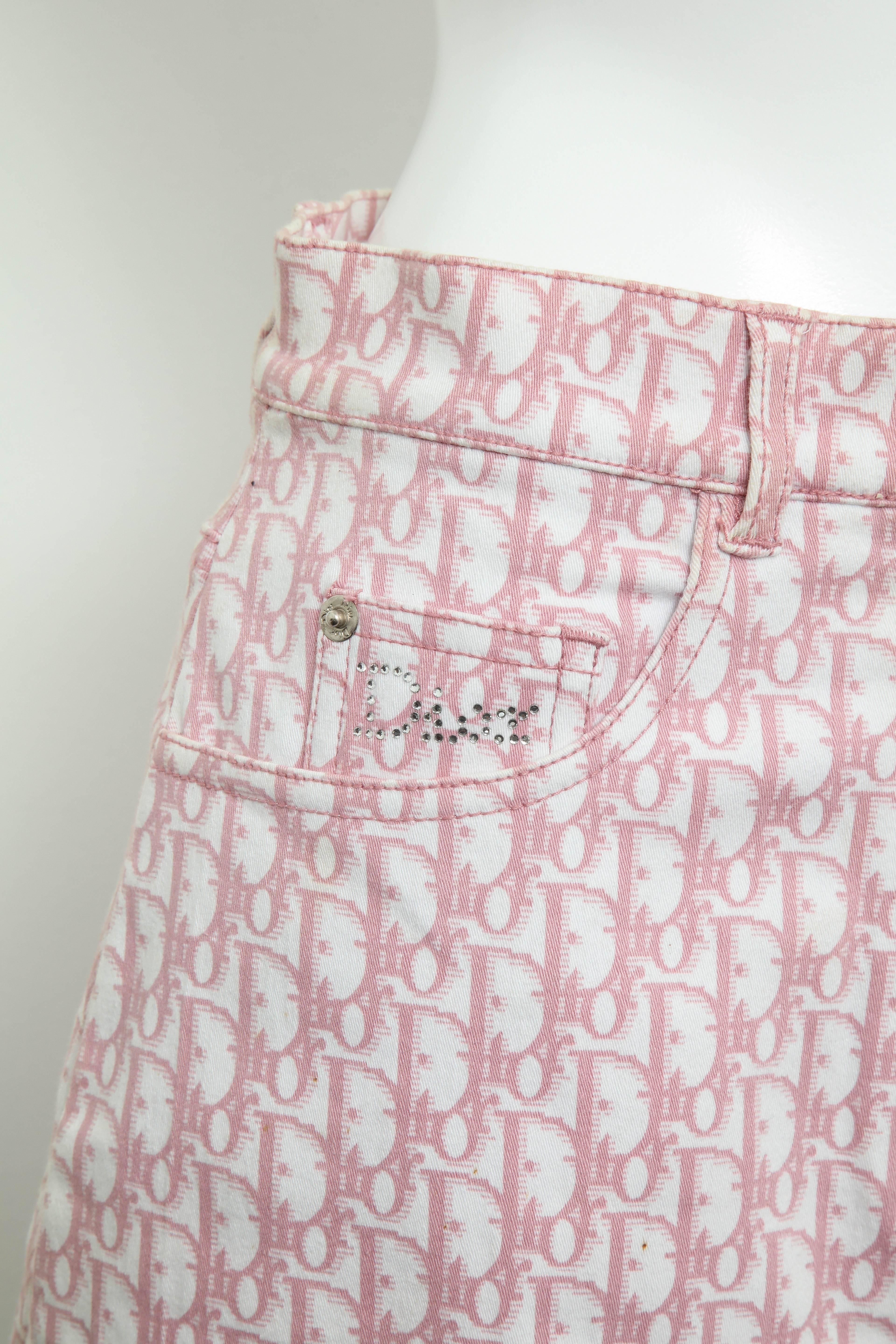 pink dior skirt