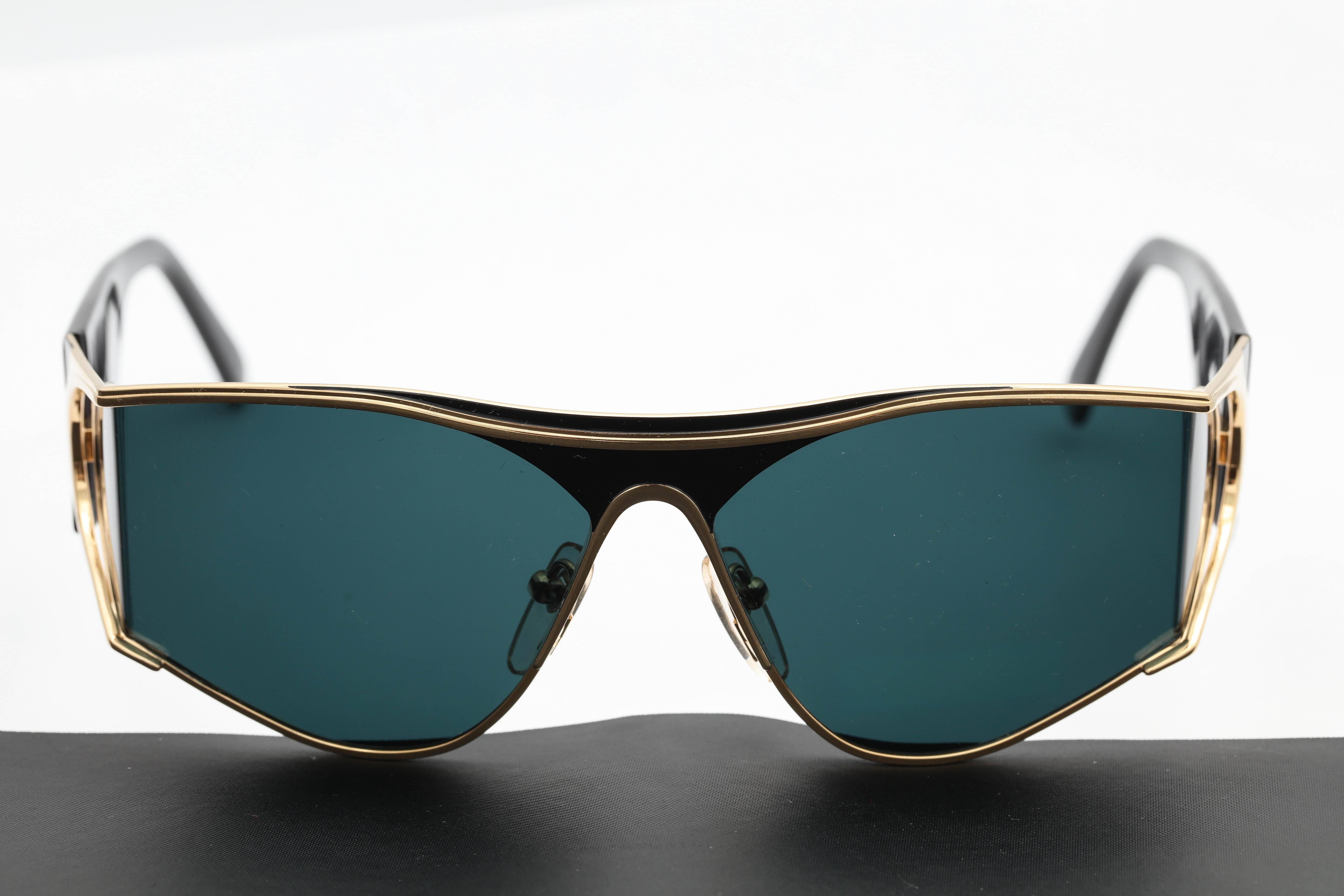 Men's Vintage Yves Saint Laurent Shield Sunglasses