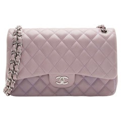 Chanel Lambskin Classic Jumbo Double Flap Bag