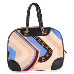 Louis Vuitton Black Multicolor Tuffetage Vanity Bowling Bag