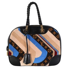 Louis Vuitton Black Multicolor Tuffetage Vanity Bowling Bag