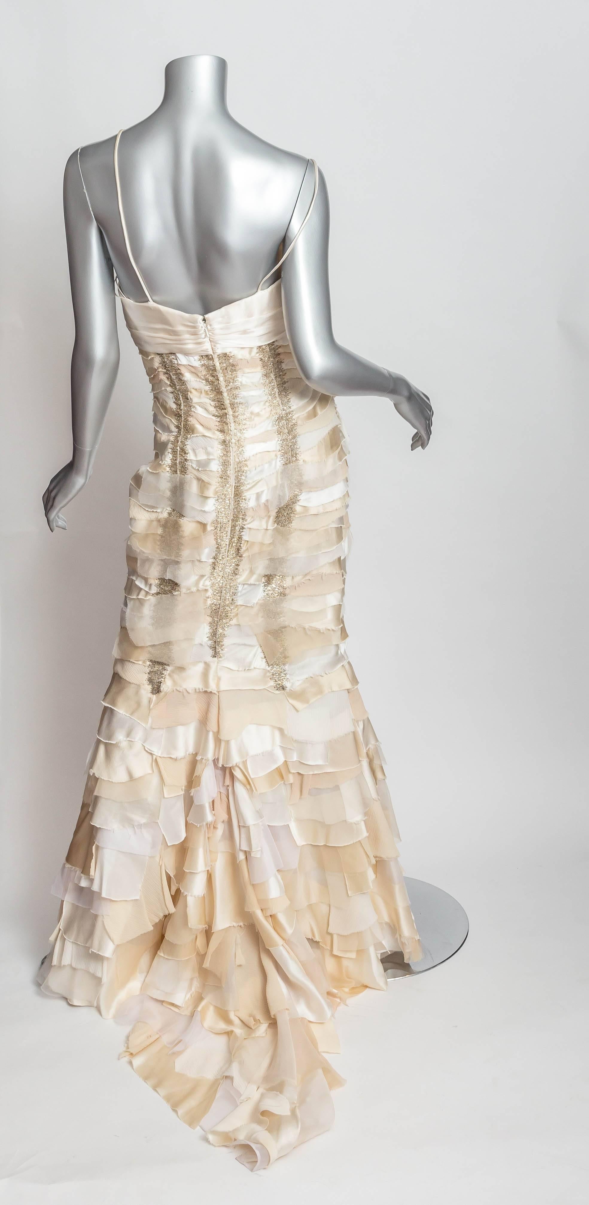 Women's Carolina Herrera Silk Evening Gown - 10