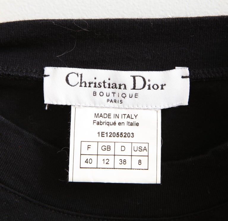 John Galliano for Christian Dior "J'ADORE DIOR" Tank Top T-Shirt at 1stDibs  | j'adore dior top, j'adore dior shirt