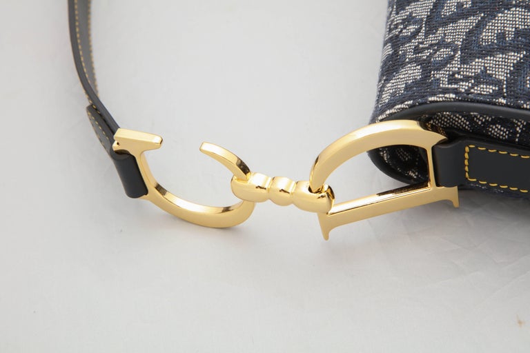 Christian Dior by John Galliano Logo Saddle Bag at 1stDibs john