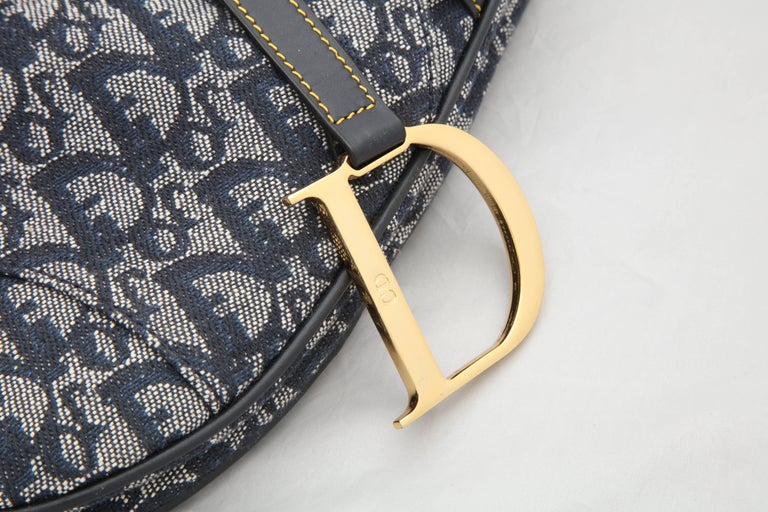 Christian Dior by John Galliano Logo Saddle Bag at 1stDibs | john ...