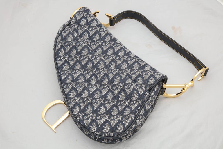 Christian Dior by John Galliano Logo Saddle Bag at 1stDibs john