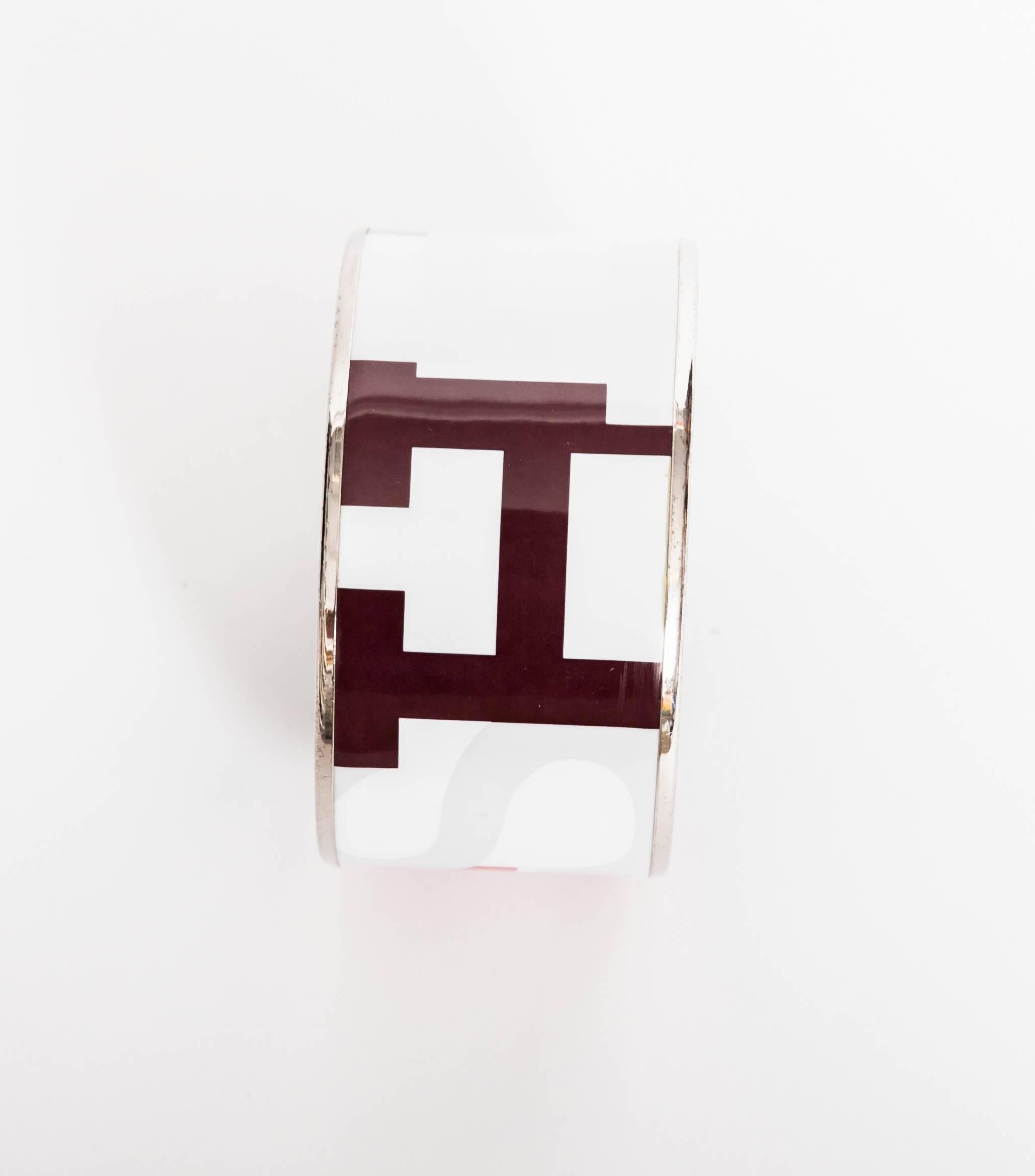 Hermes Enamel Bracelet  6