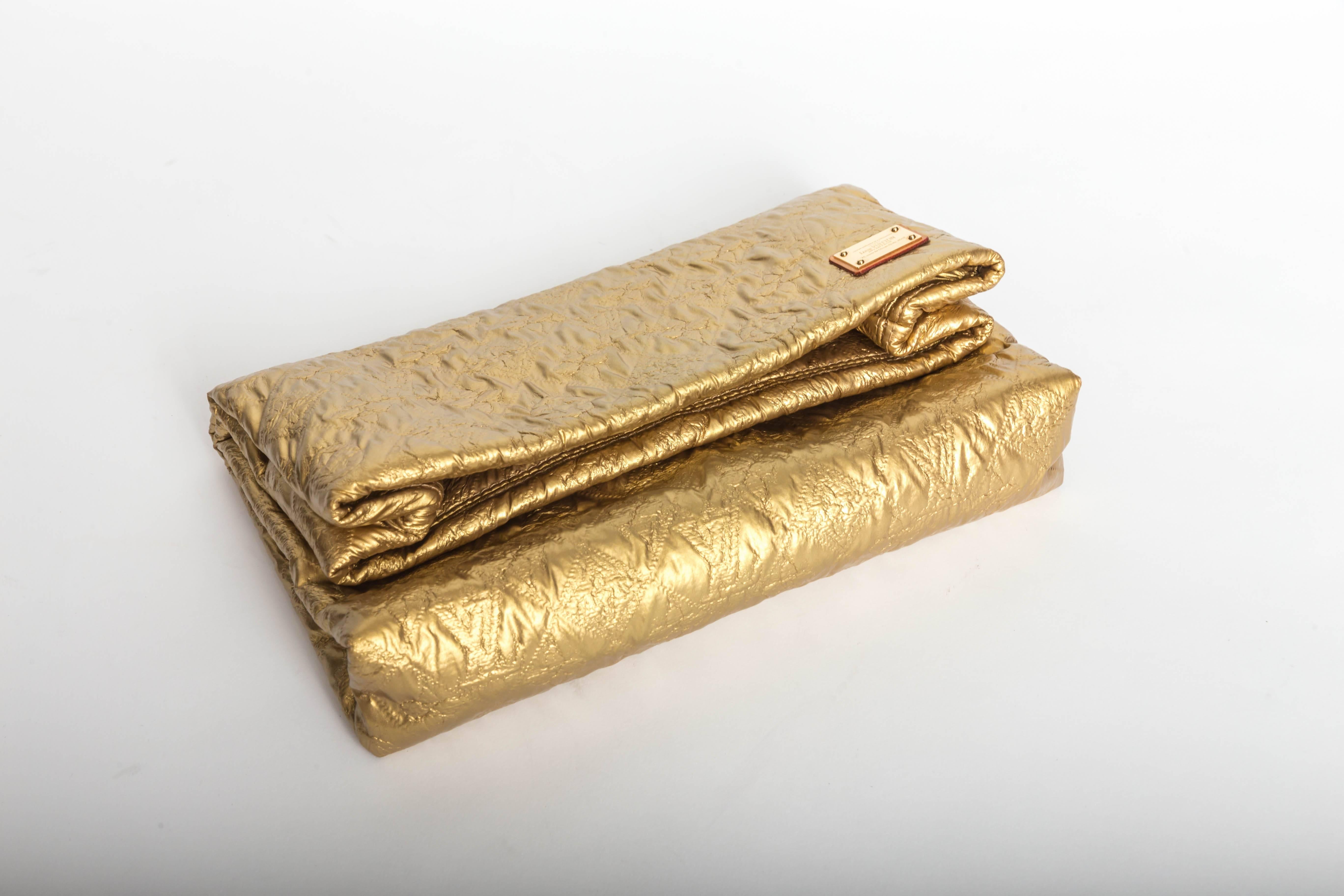 Louis Vuitton Gold Limelight Clutch 2