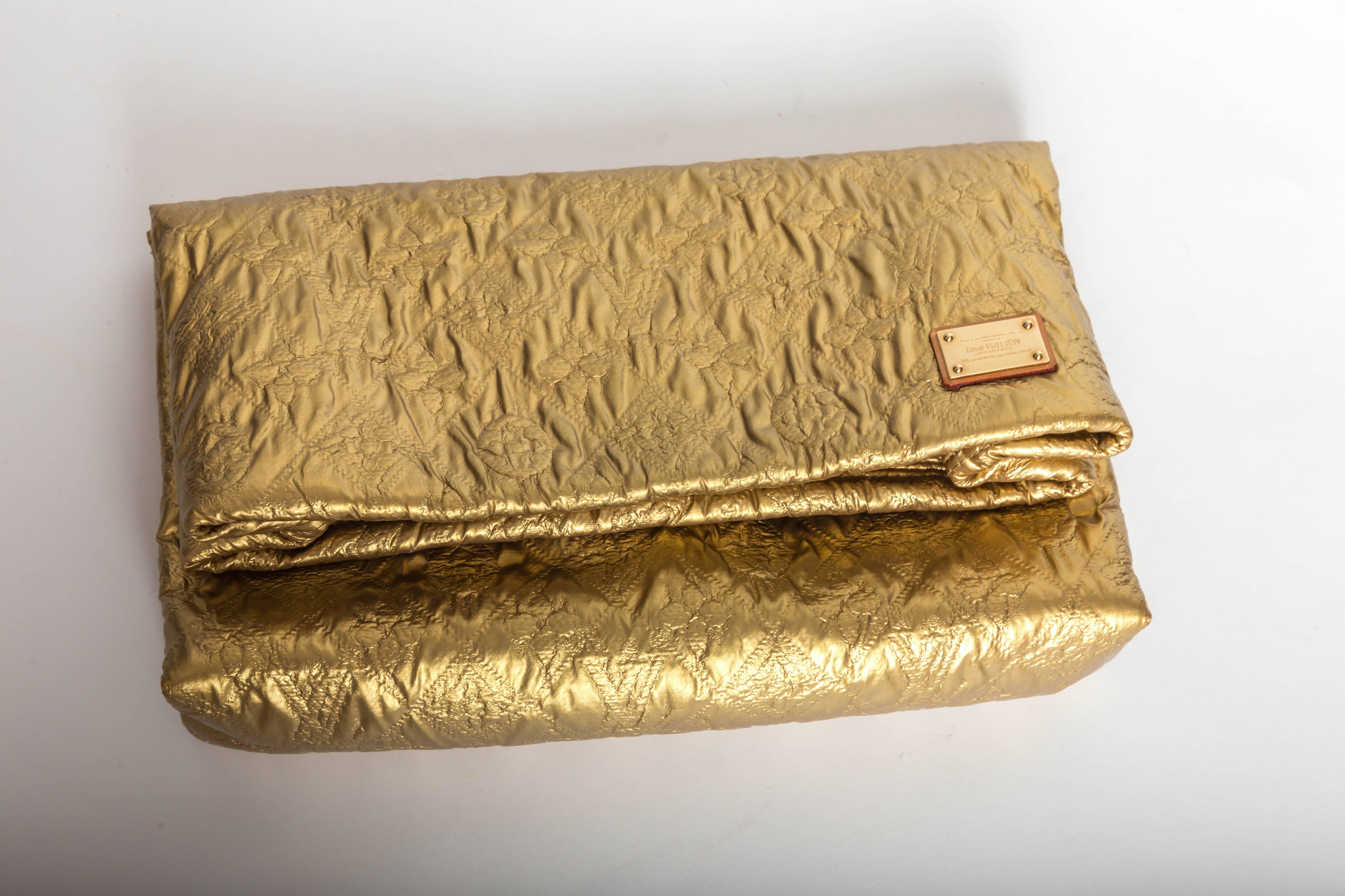 Louis Vuitton Gold Limelight Clutch 3