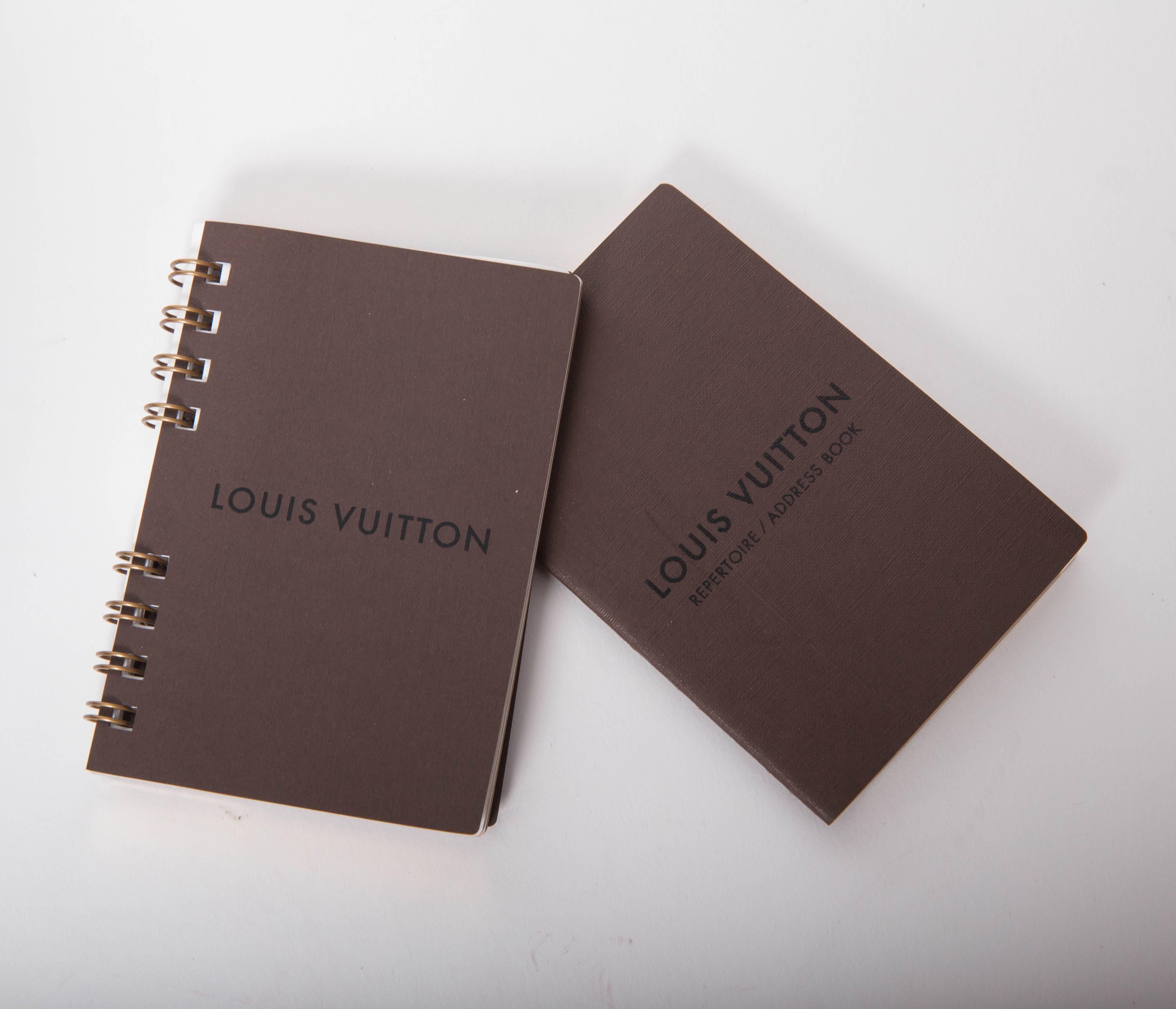 Louis Vuitton Vintage .Notebook and Address Book with Original Box at  1stDibs