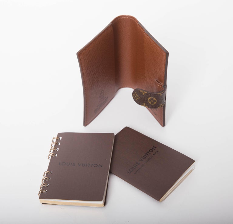 Louis Vuitton Vintage .Notebook and Address Book with Original Box at  1stDibs