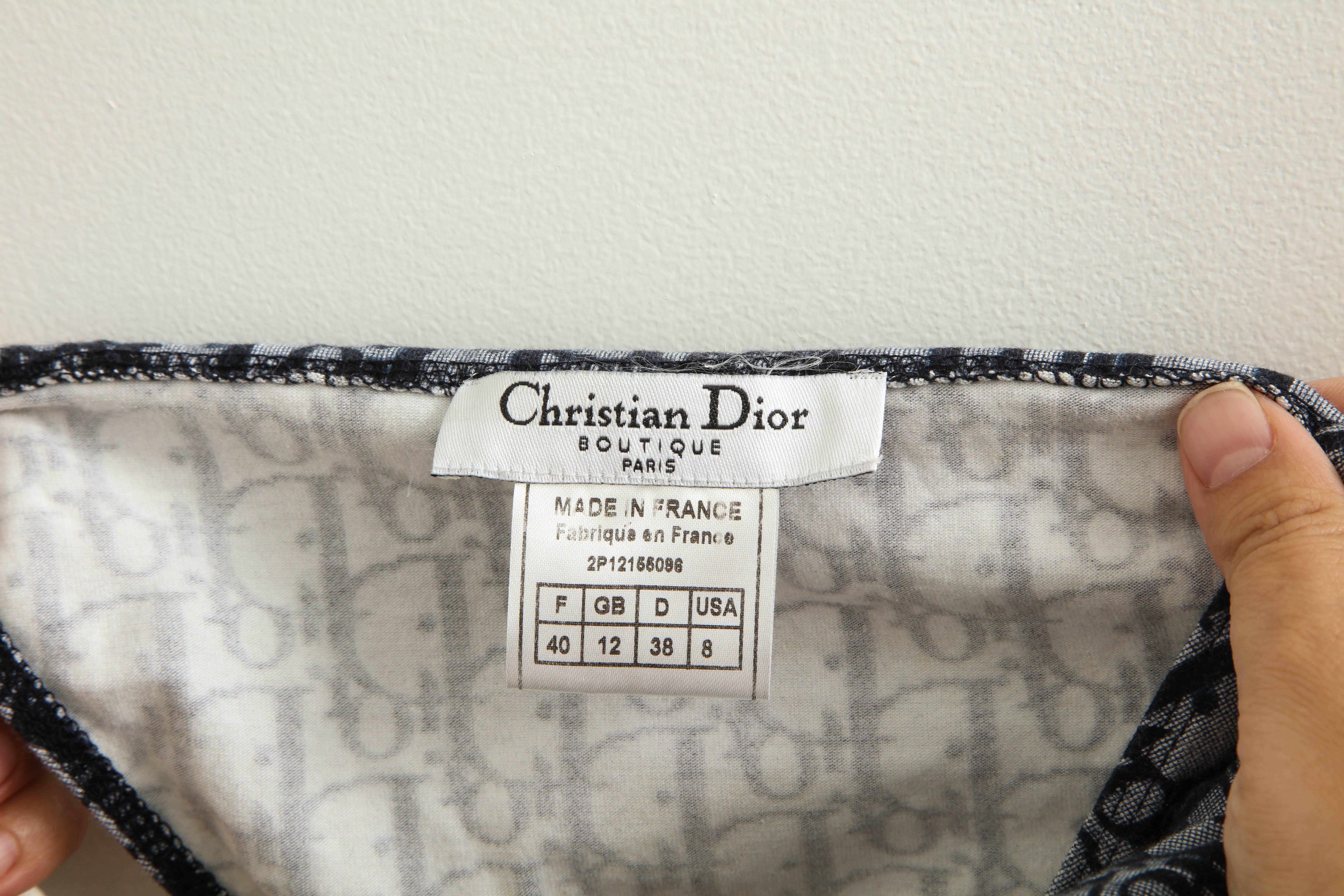 John Galliano for Christian Dior Logo Bikini In Excellent Condition In Chicago, IL