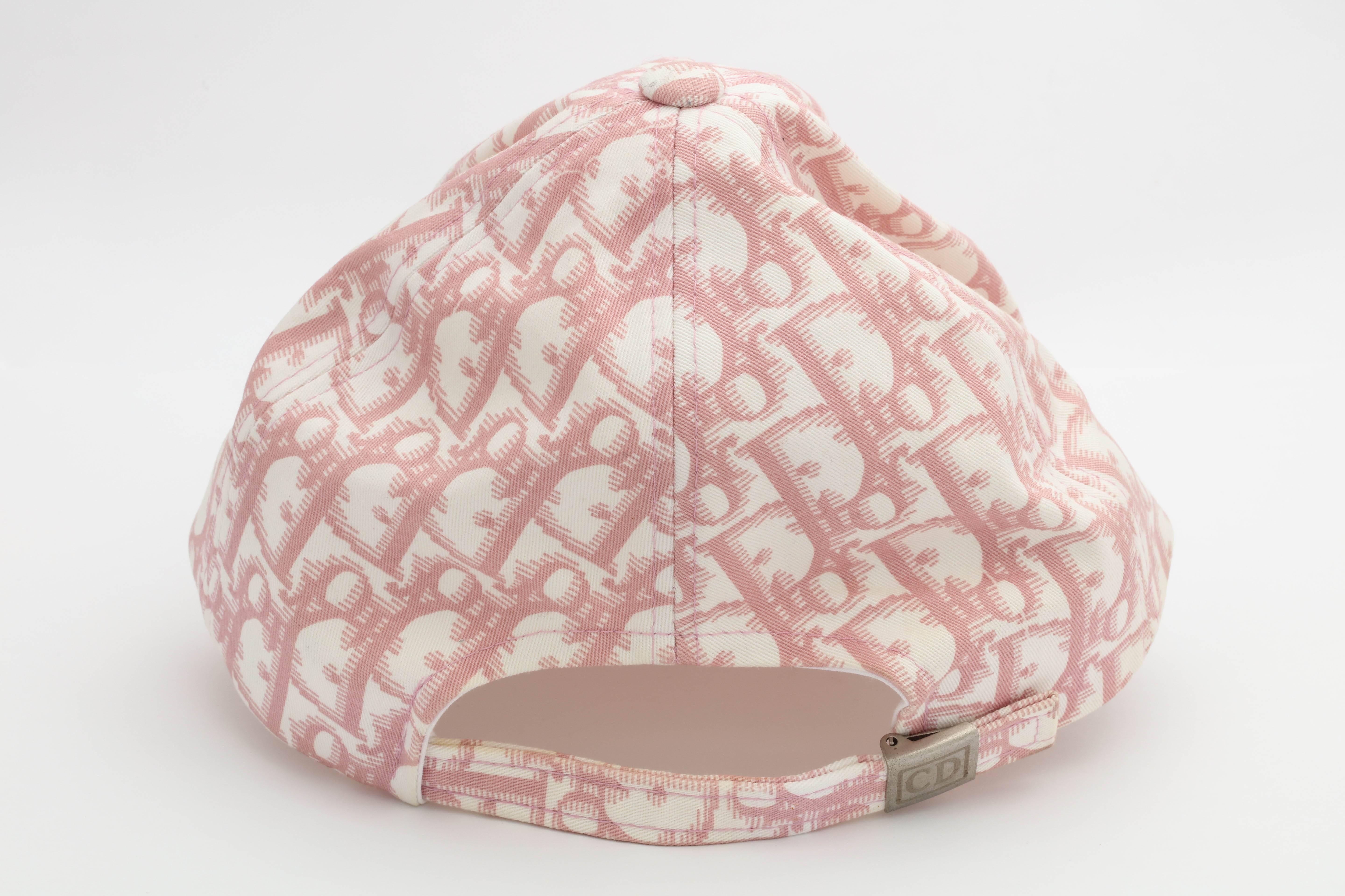 dior cap pink