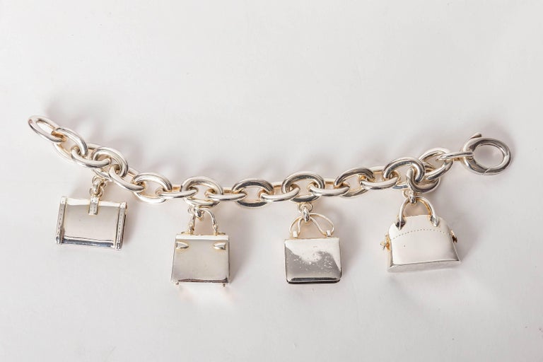 Hermes Hanging Bag Charm Bracelet, 1stdibs.com