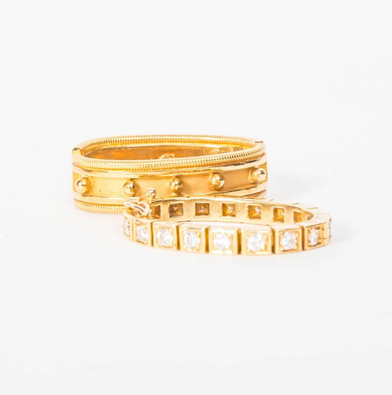 Cassandra Goad Pearls with Diamond and Gold Shorteners 1