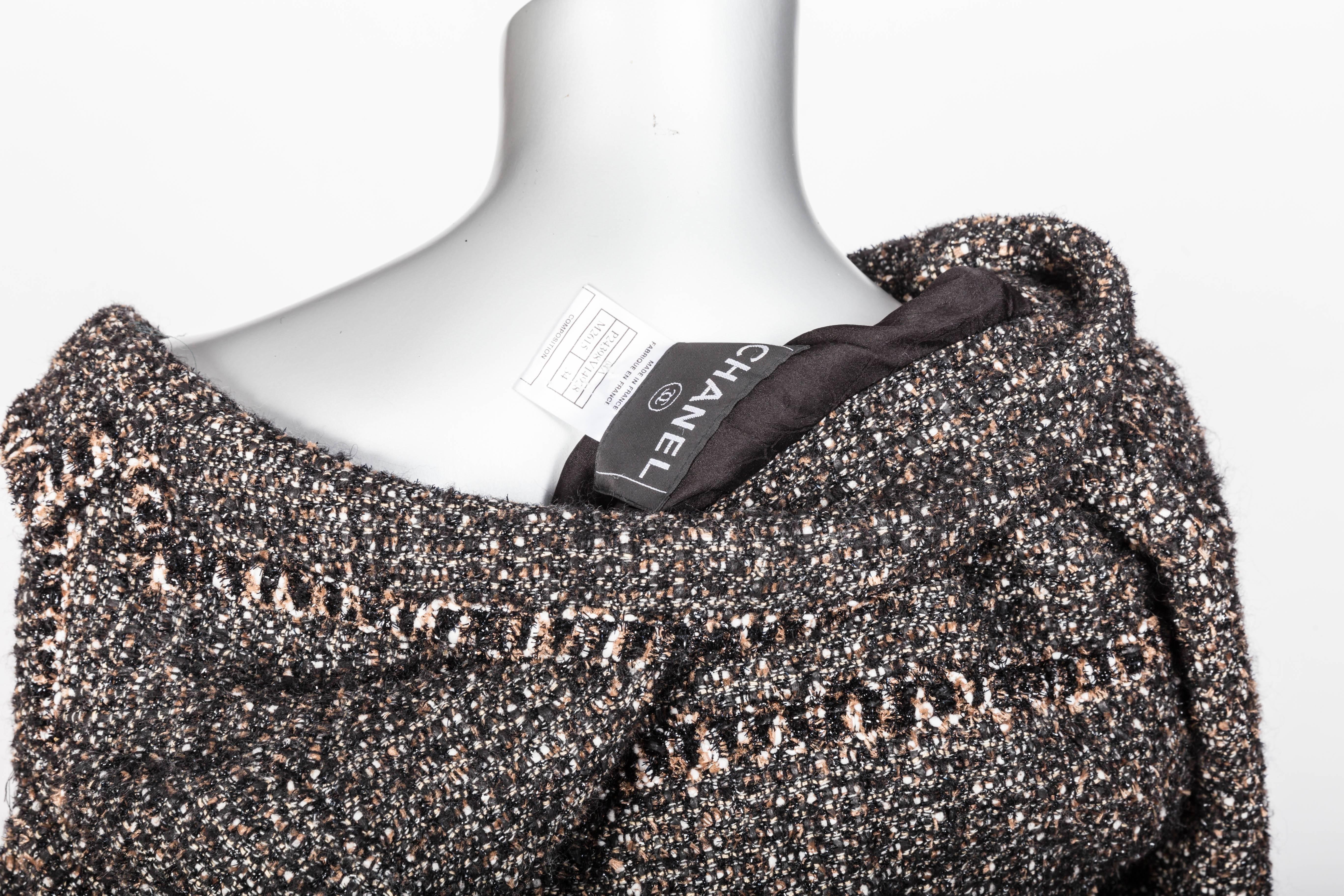Chanel Metallic Tweed Jacket - 34 4