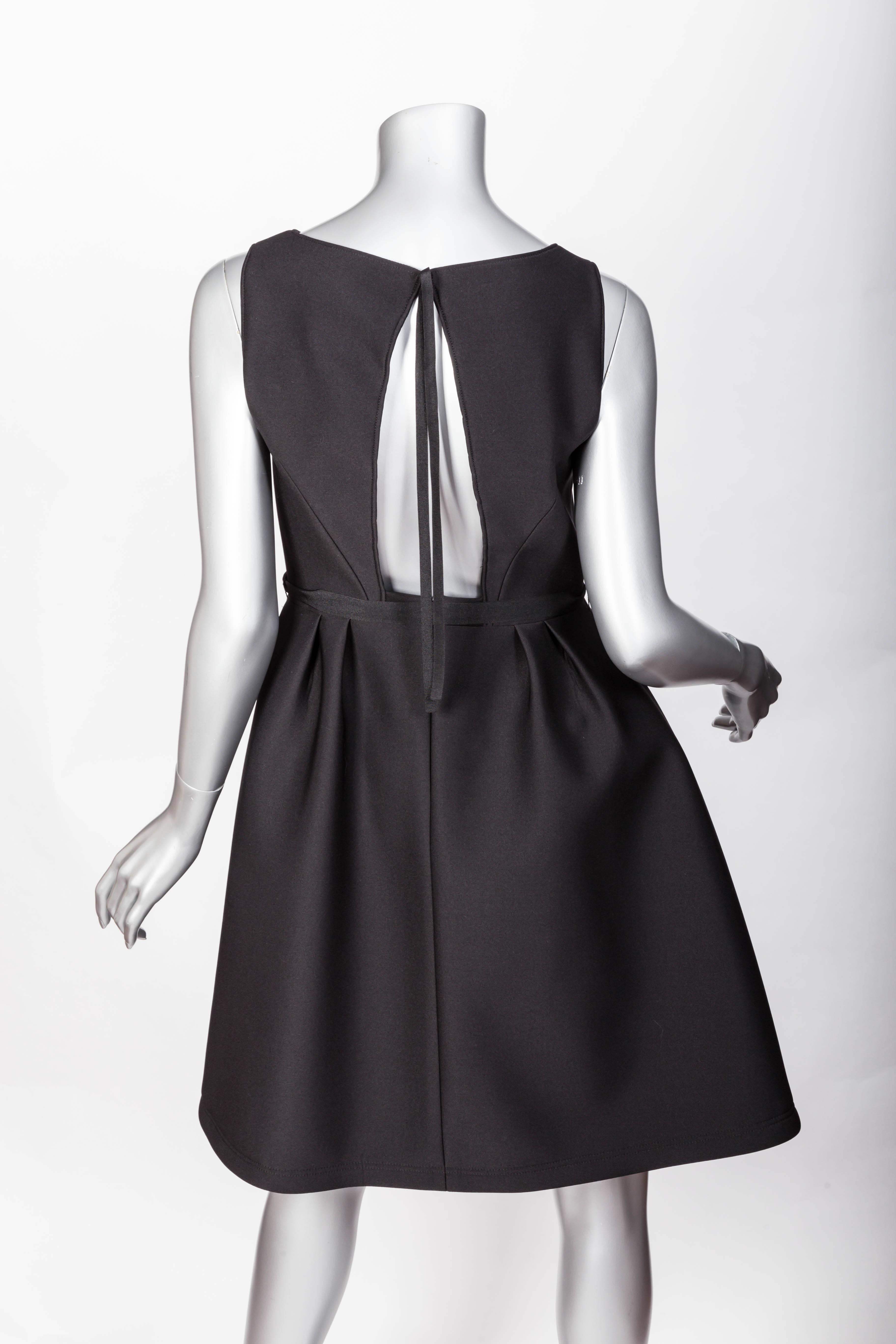Black Katie Ermilio Dress Size 8