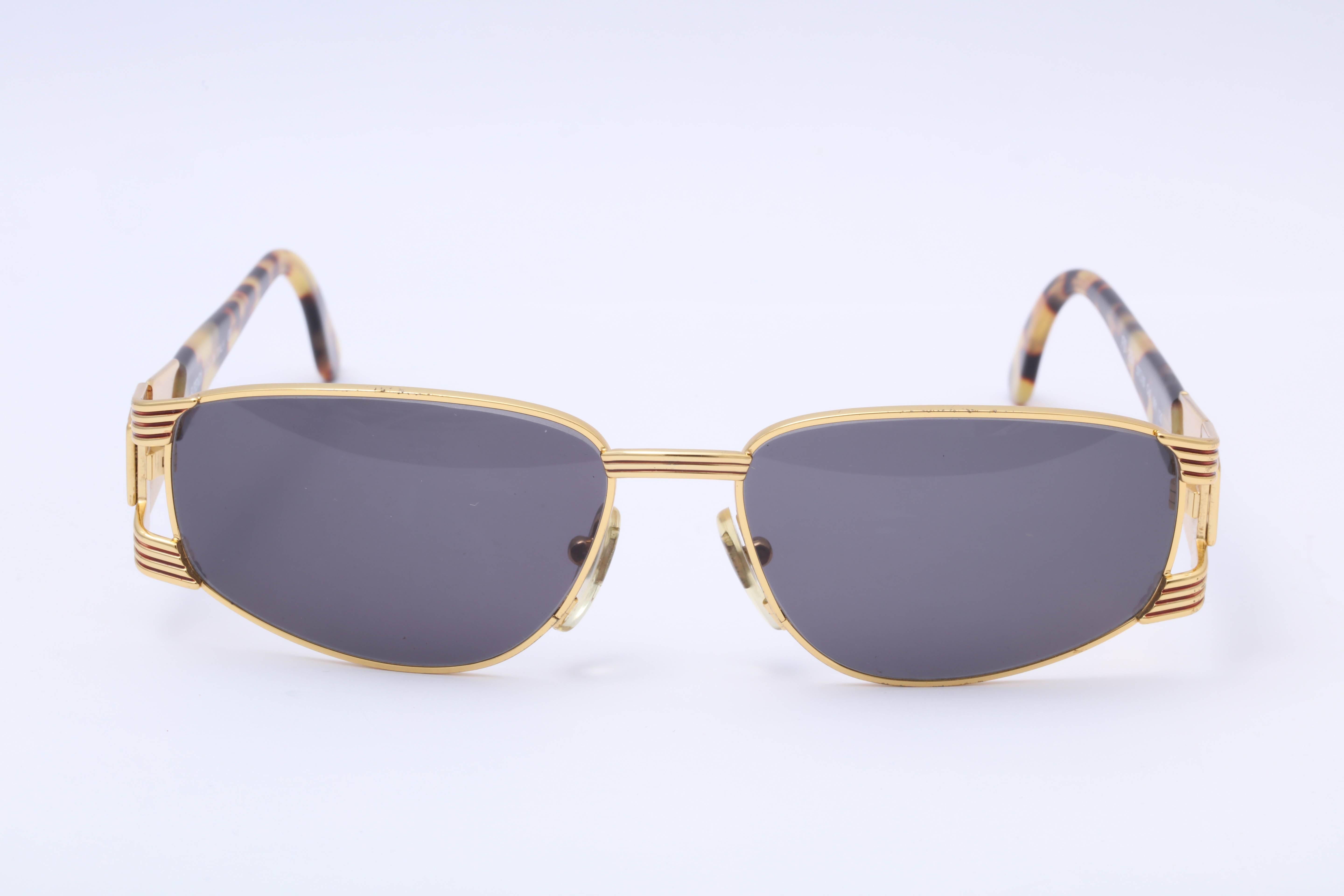 Gray Vintage Fendi FS 294 Sunglasses