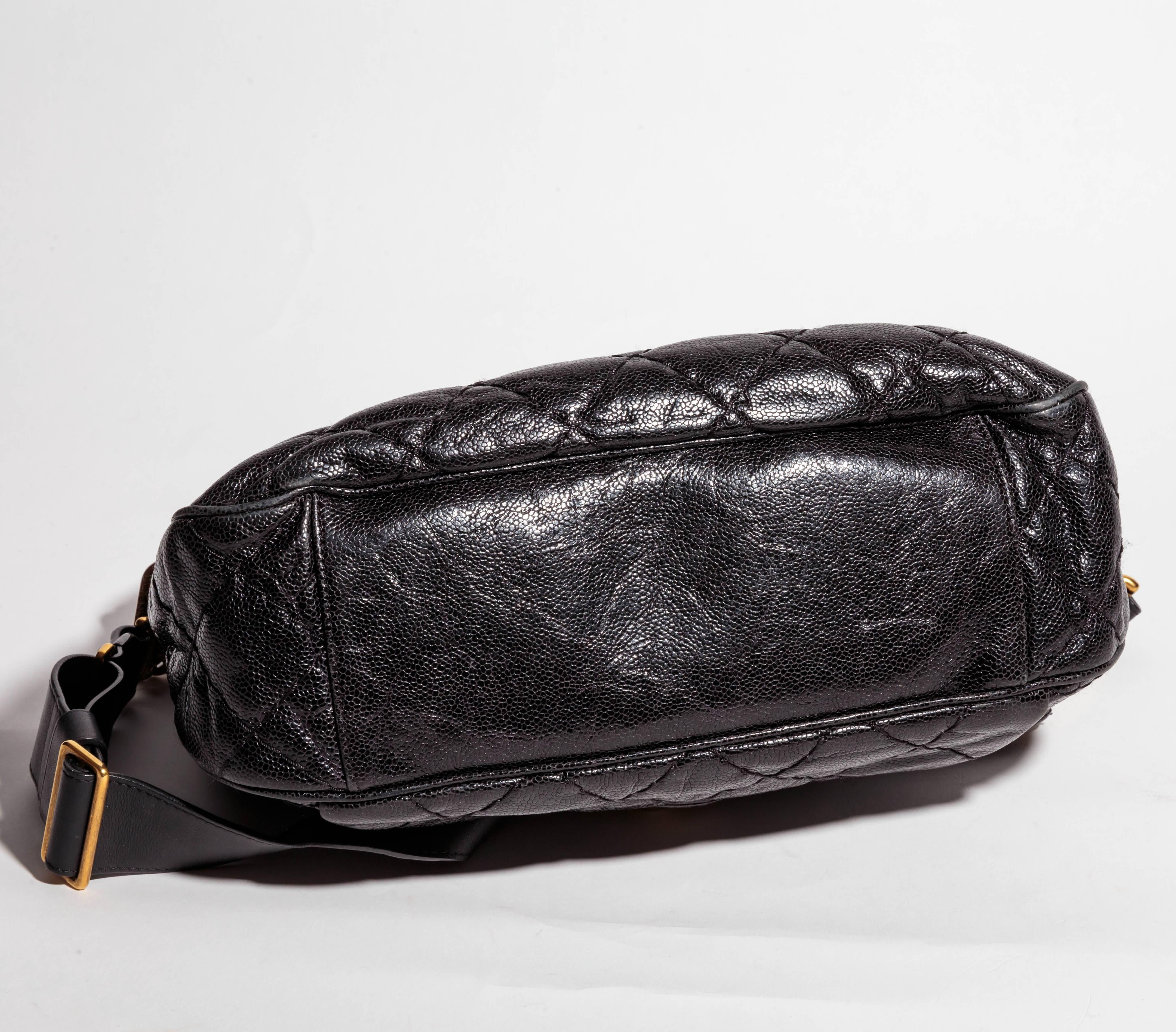 Women's Chanel Coco Pleats Top Handle Bag with Detachable Shoulder Strap 
