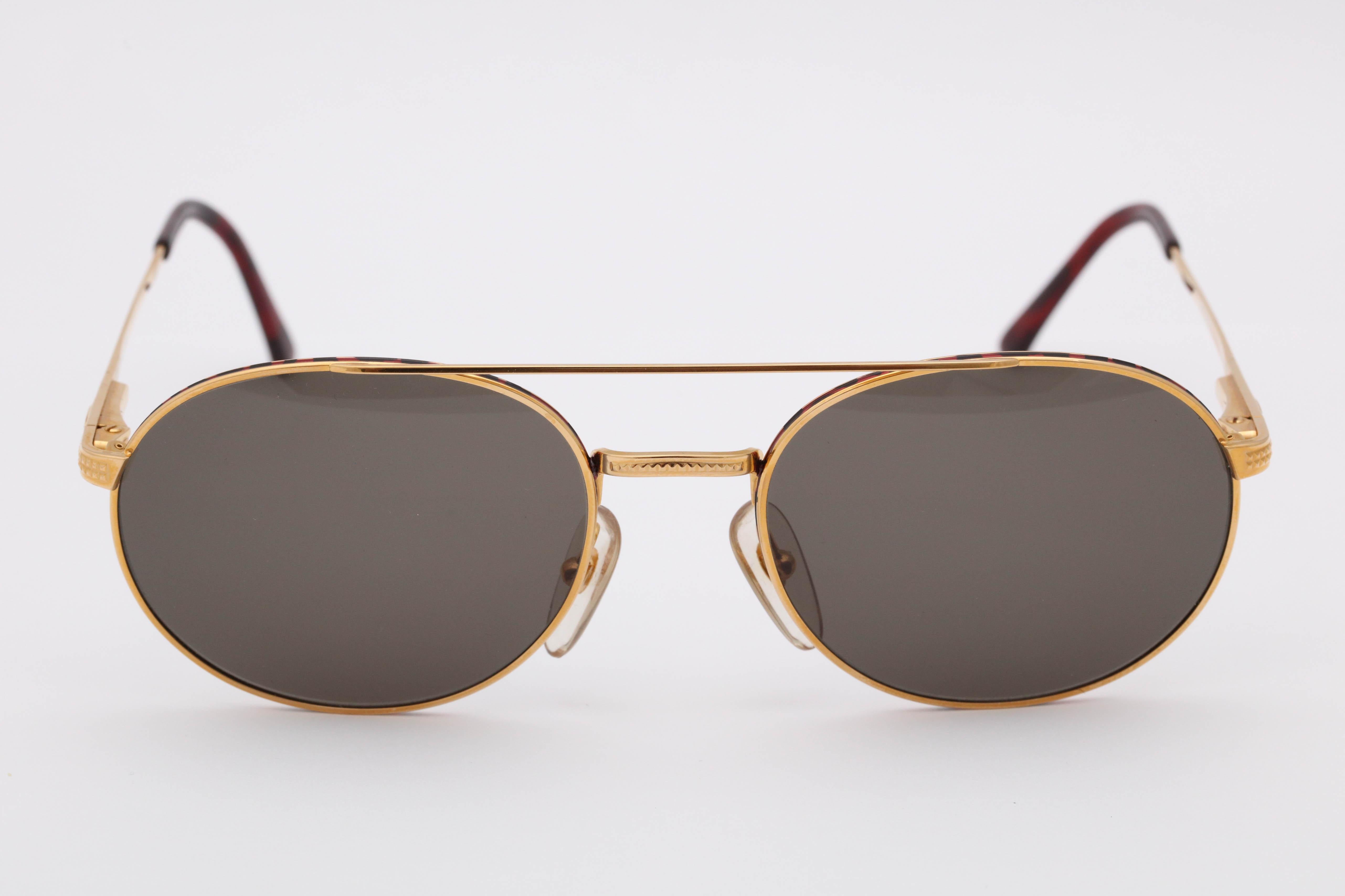 Christian Dior Aviator Vintage Sunglasses 2779 In Excellent Condition For Sale In Chicago, IL