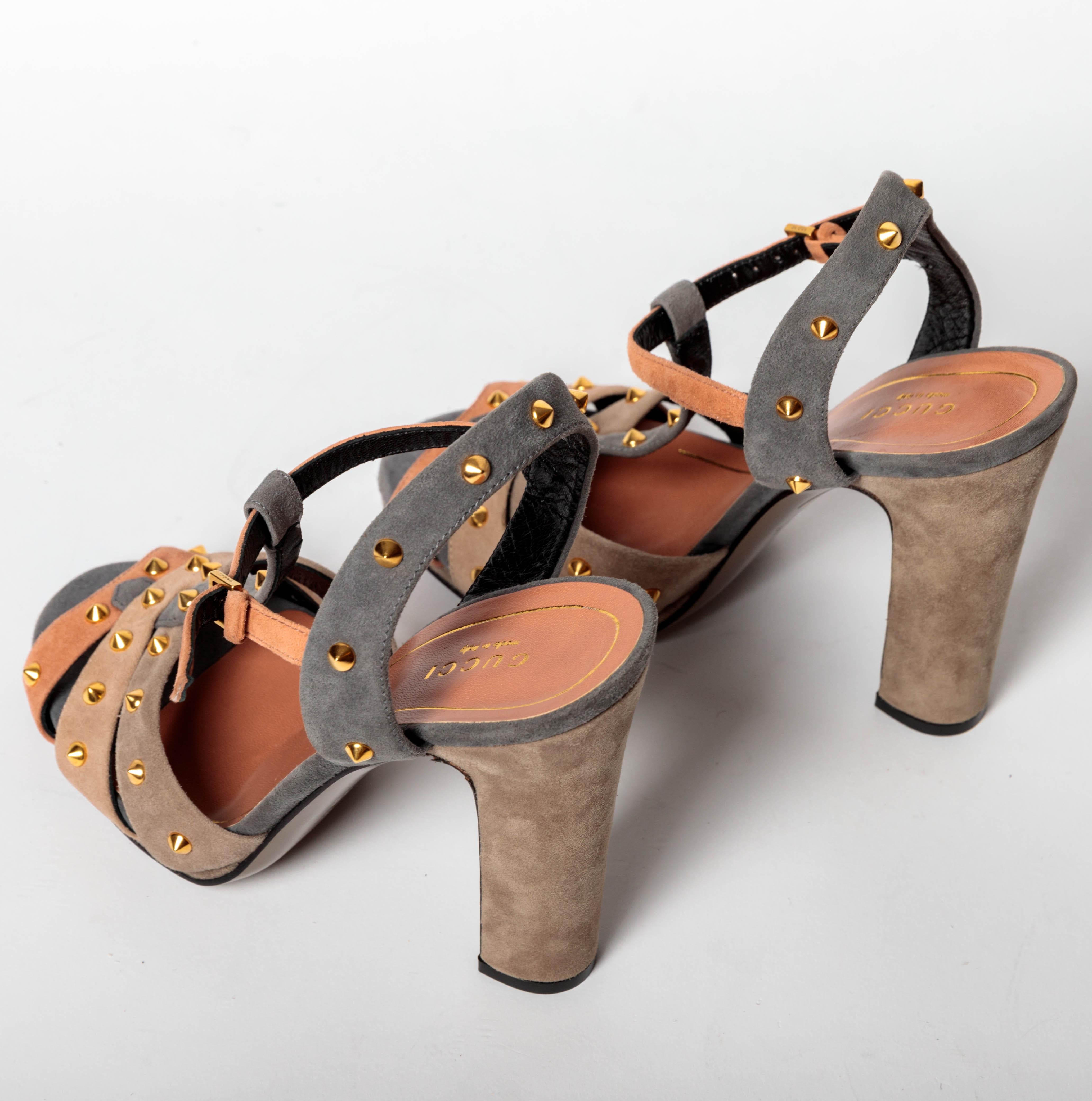 Gucci Jacquelyne Sandals - Size 36.5 / US 6.5 4