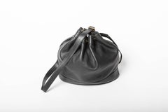 Hermes Market Bag in Black Leather