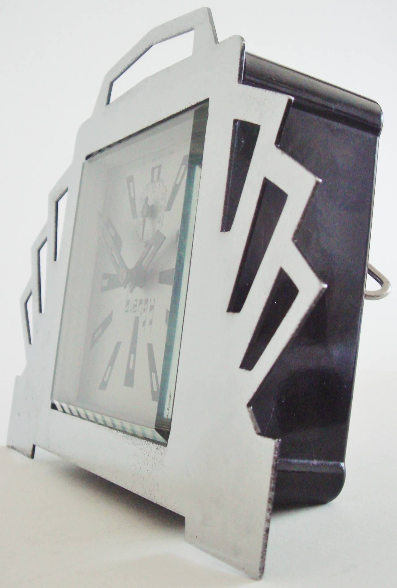 art deco alarm clock