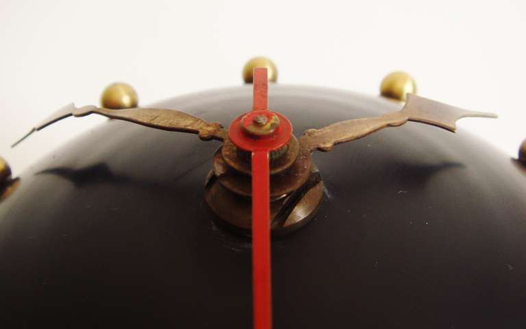 Mid-20th Century Canadian Mid-Century Modern Spherical Electric Wall Clock