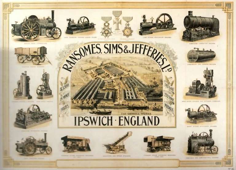 Stunning Salesman's Sample or Museum Miniature of English Thresher and Loader 2