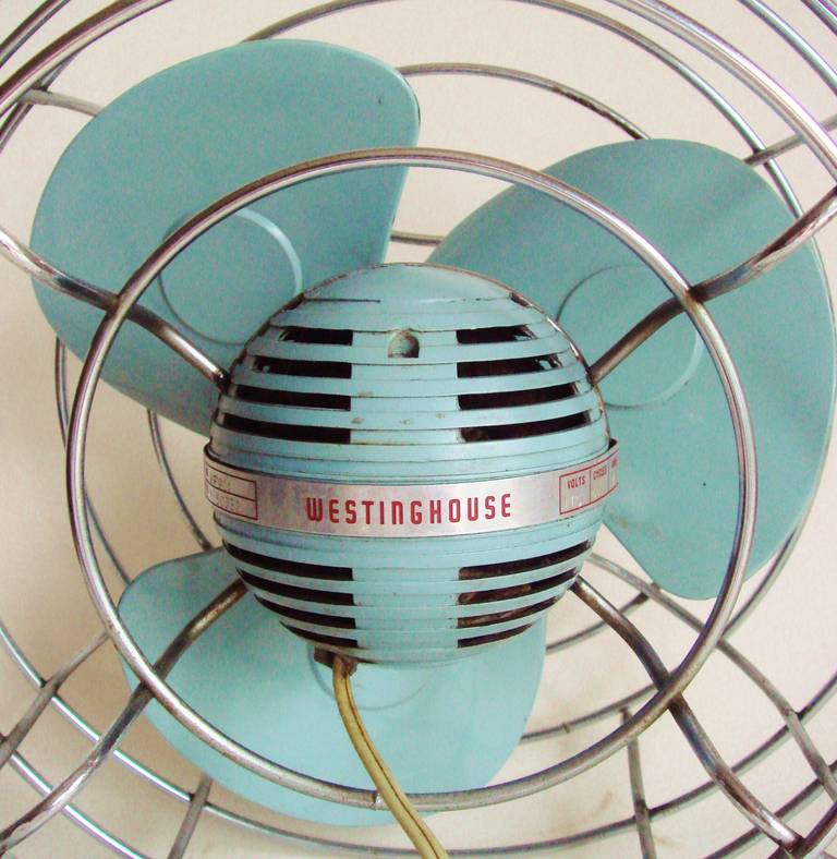 mid century floor fan