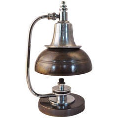 American Markel Art Deco/Machine Age Original Finish Table Lamp