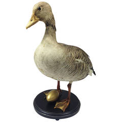 Taxidermy Goose that Laid the Golden Egg!