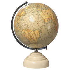 Art Deco Style Table Globe by Geographia
