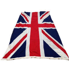 Very Large Panelled WWII Period "Union Jack" Flag in Storage Bag