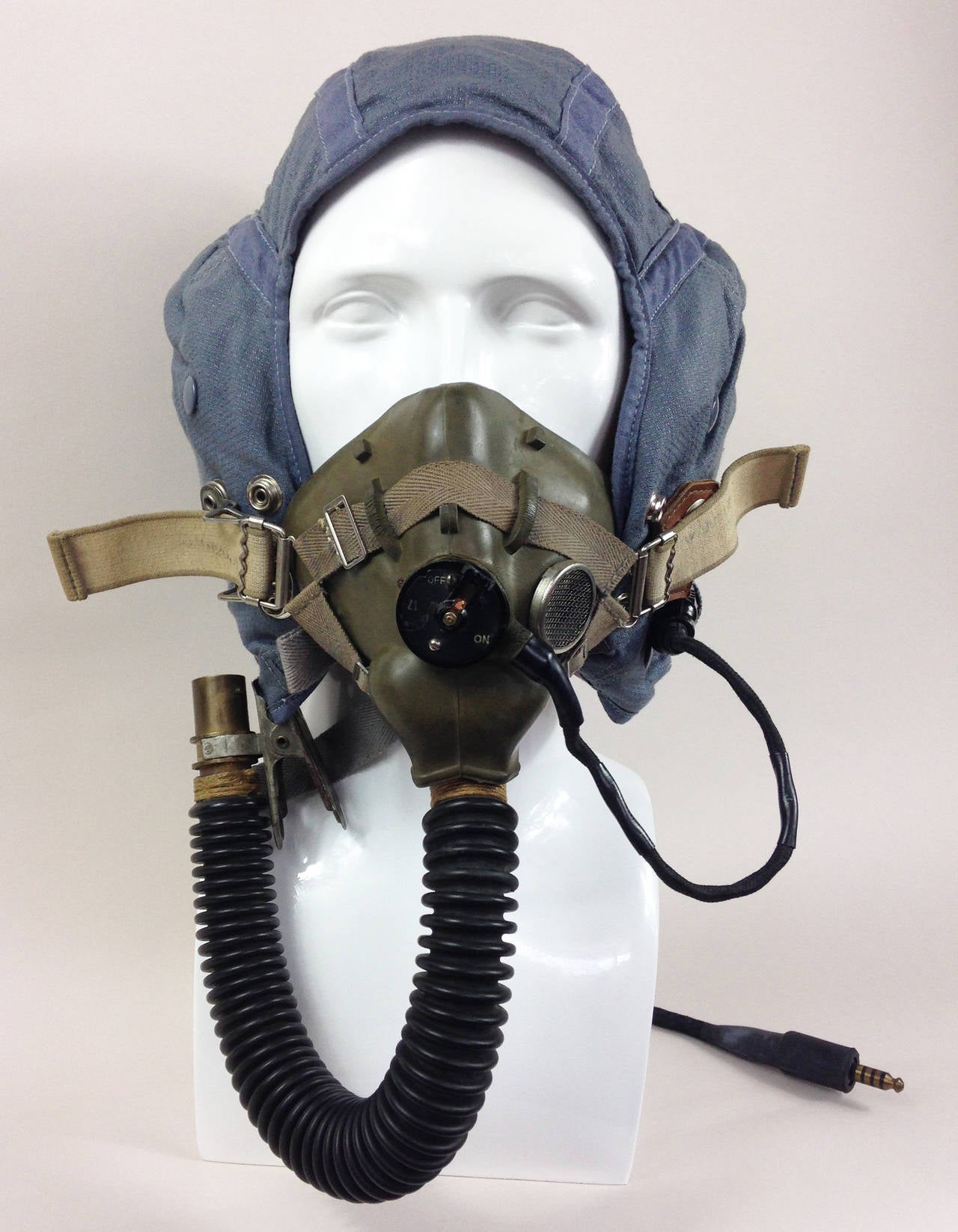 Early Jet Age Pilot's Head Set of the Royal Air Force 1