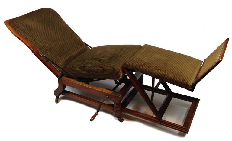 Alderman's Patent Graduating Elastic Self-Adjusting Chair In Excellent Condition In Glamis, Angus