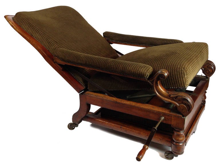 Campaign Alderman's Patent Graduating Elastic Self-Adjusting Chair