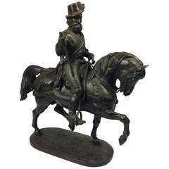 William I, Prince of Orange on Horseback in Bronze