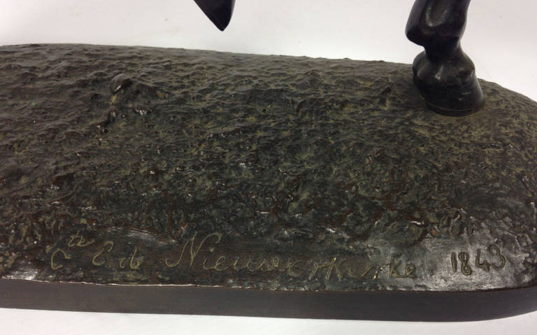 William I, Prince of Orange on Horseback in Bronze 1