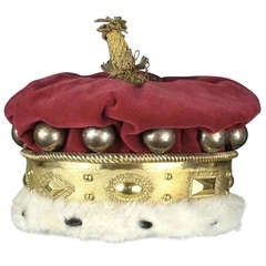 William IV Period Silver Gilt Peers Coronet