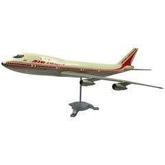 Vintage Boeing 747 Travel Agent Model in Air India Livery