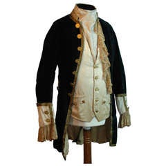 Antique English George III (Regency Period) Gentleman's Outfit