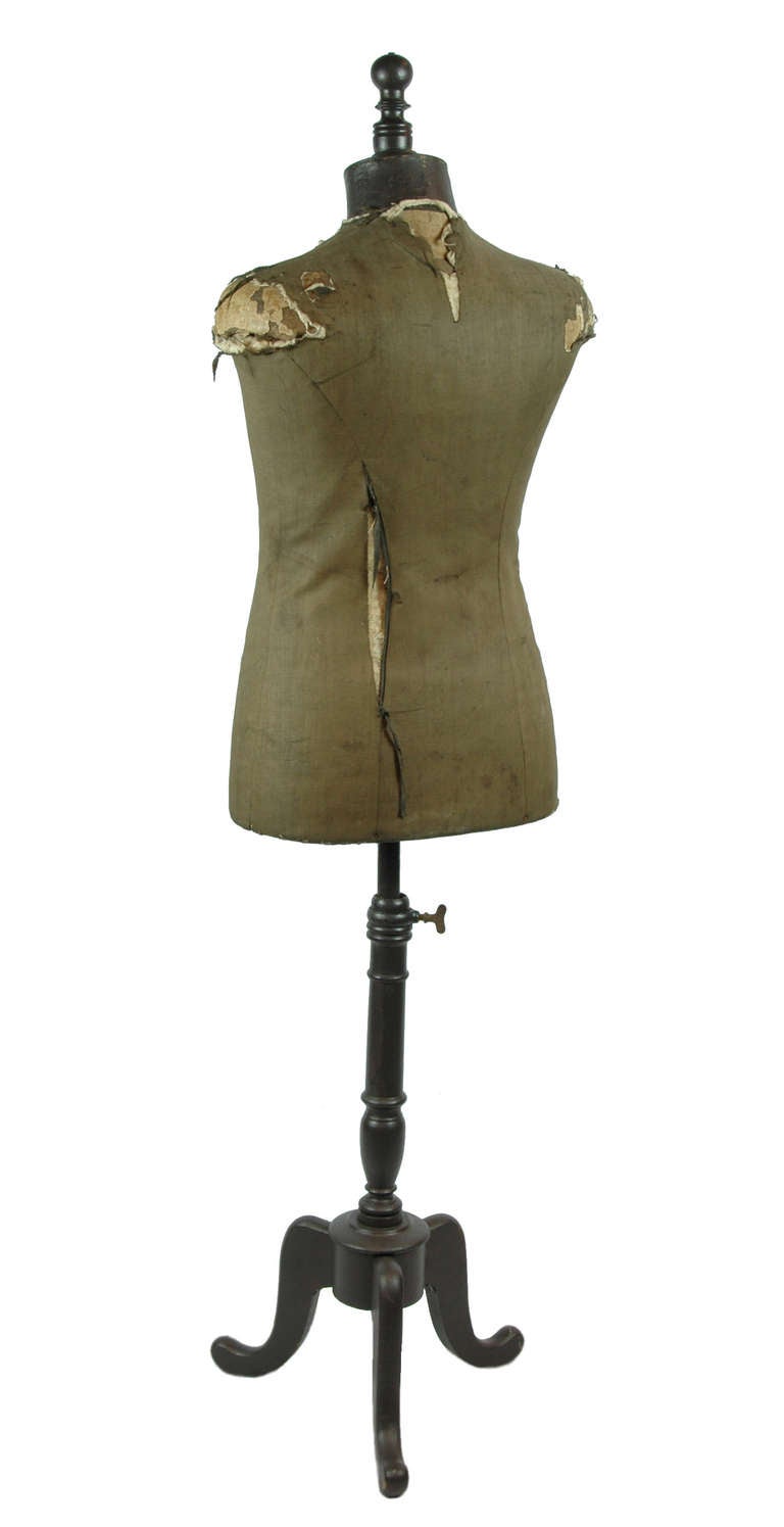 Early 20th Century French Tailor's Male Mannequin