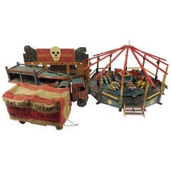 Vintage Enormous Scratch Built Travelling Fairground Attraction circa 1930