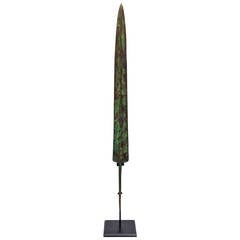 Late Bronze Age Short Sword on Custom Built Stand