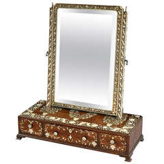 A rare 18th century Vizagapatan Dressing Mirror 2