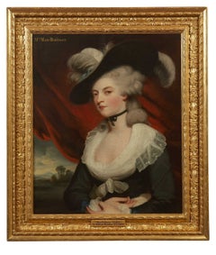 A portrait of 'Perdita' oil on canvas by Sir William Beechey R.A. (1755-1839)