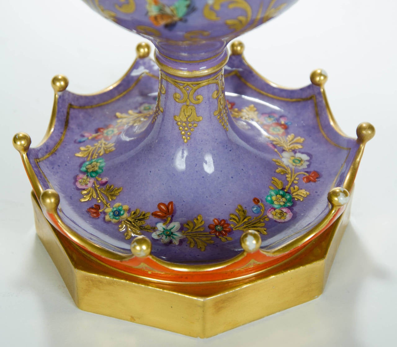 19th Century Rare Pair of Chinoiserie Vases, French, circa 1840 For Sale