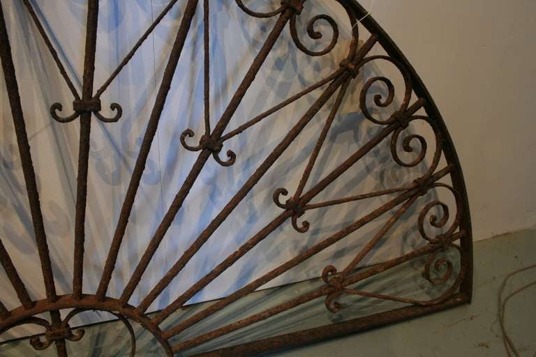 19th Century Cast Iron Transom For Sale 2